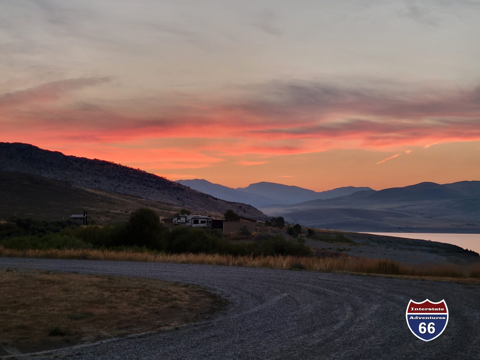 Sunrise View at Horse Prairie Dispersed Camping location