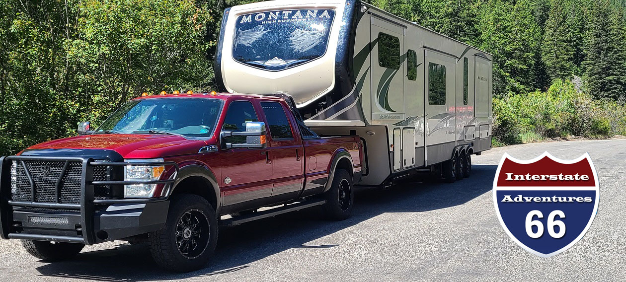 RV On Side Of Road