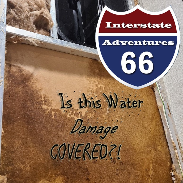 RV Water Damage to our Living Room Slide