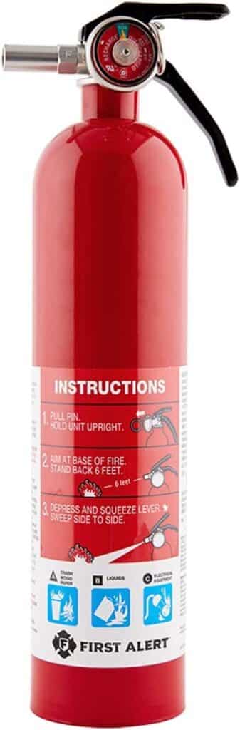 RV Fire Extinguisher